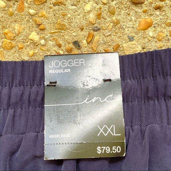 NWT INC International Concepts Cargo Joggers Indigo Sea Joggers Plus Size XXL - Picture 4 of 10